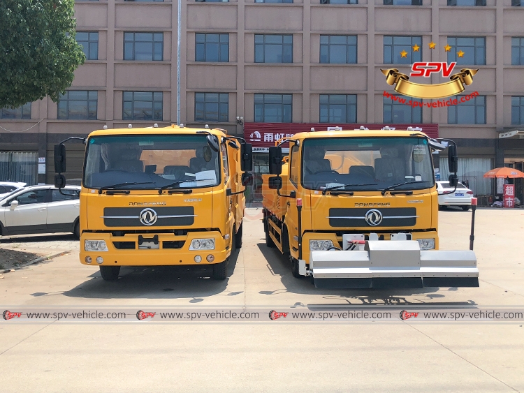 DONGFENG Road Sweeper Truck and Road Jetting Truck - F DONGFENG Road Sweeper Truck and Road Jetting Truck - F